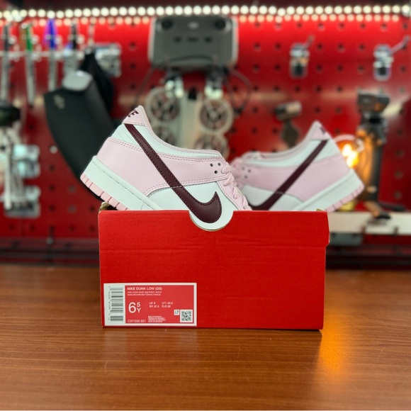 Nike Dunk Low Pink Foam (GS) - Picture 6 of 6